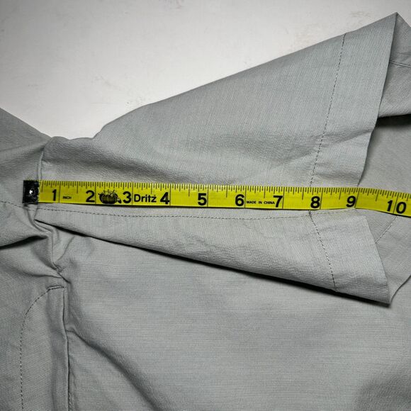 Grayers Stretch End on End Shorts 9" Stone Grey Men's 34W (Fits 35) EUC - Picture 11 of 12